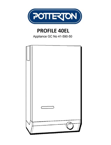 Potterton profile 40el - profile,