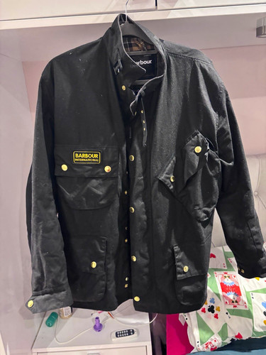 Barbour international waxed - international,