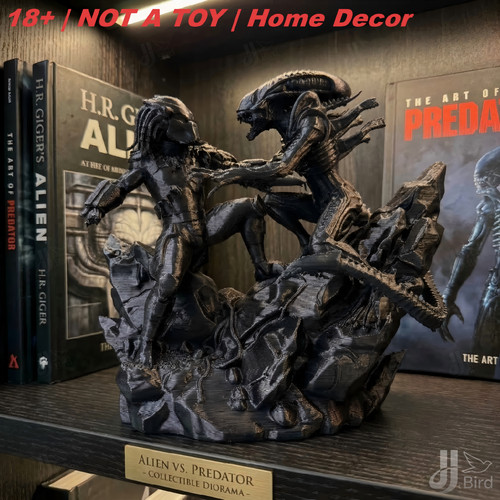 Alien hunter monster - alien,