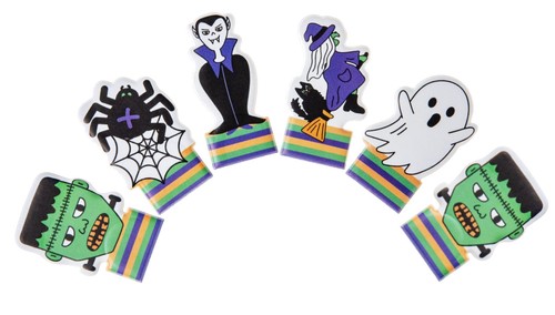 Halloween finger puppets set - puppets,