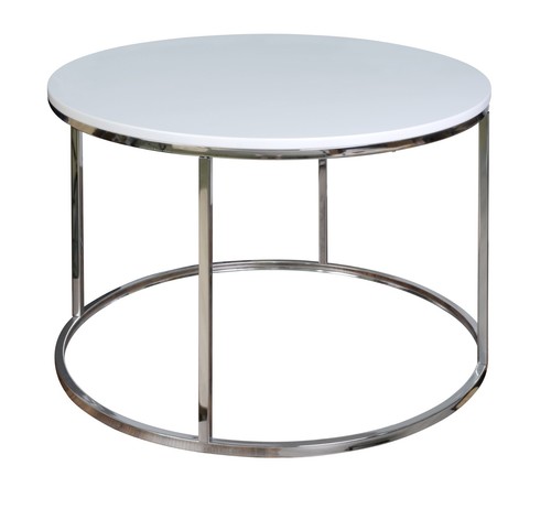 Round coffee table - living, room