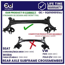 NEW REAR AXLE SUBFRAME