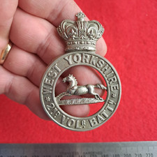 2nd Volunteer Battalion West Yorkshire Regiment Victorian Glengarry Badge