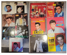 13 Elvis Presley LPs, All VG+
