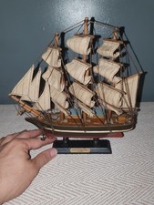 Cutty Sark 1869 Replica Ship MODEL British Clipper - Wood Fabric Sails