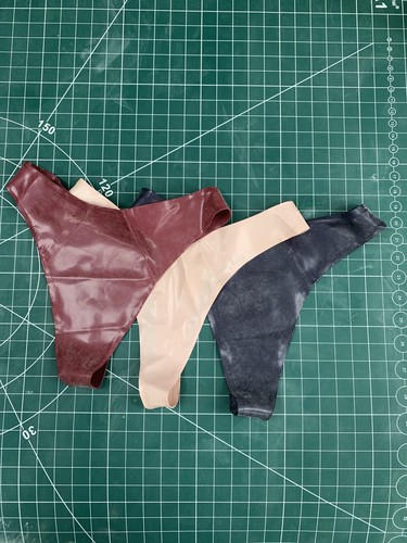Rubber latex thongs - latex, x