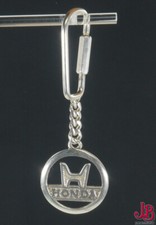 A vintage solid Silver Honda Keyring keychain - 925 - sterling - 1990