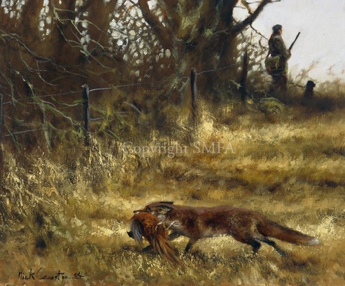 Mick cawston silent - 'silent, retreat'
