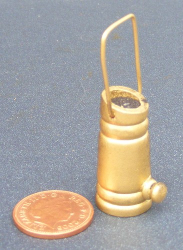 Dolls house wooden scuttle - wooden,