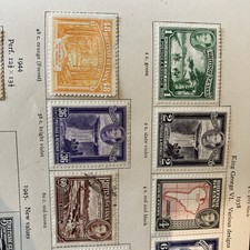 BRITISH GUIANA 1938 PART SET