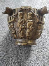 solid bronze mortar, no pestle