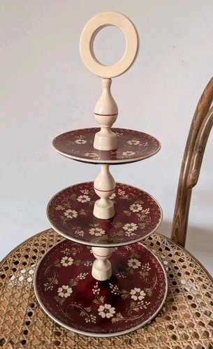 Vintage 70s wooden multi tier - 70s, multi-tier