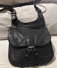 Fat Face Crossbody Bag Black