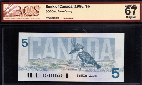 Canada 1986 dollar banknote - canada,