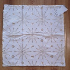HM H&M Home White Golden Star