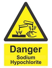 Danger Sodium Hypochlorite