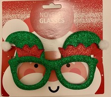 Christmas Elf Novelty Glasses