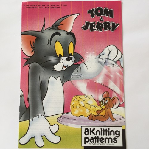 Intarsia tom cat - jerry, mouse
