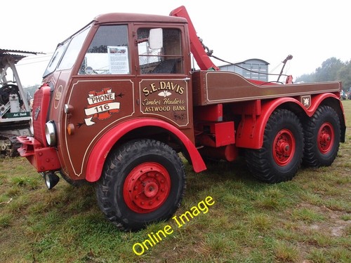Photo 6x4 foden timber tractor - 6x4,