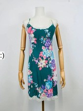 Vintage 70s Green Pink Blue