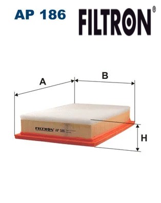 Air filter 186 filtron i - 186,