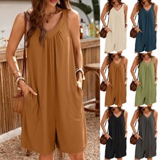 Plus Size Women Playsuits
