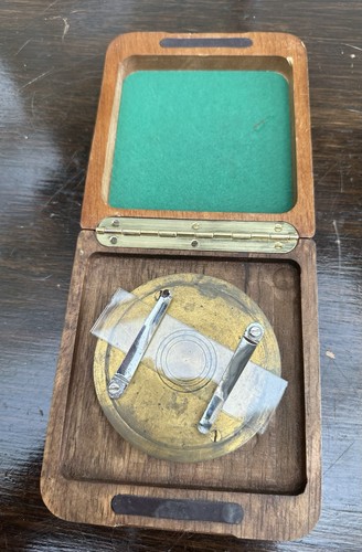 Antique microscope slide - antique,