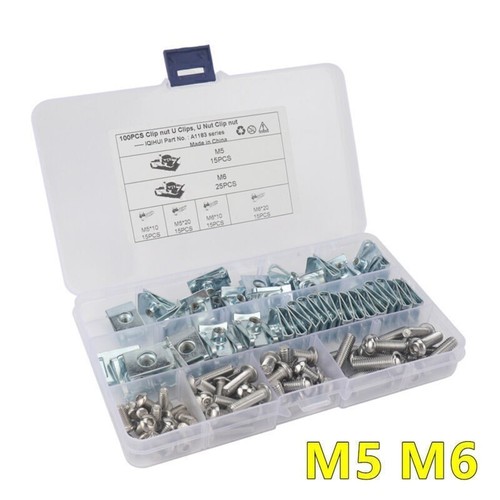 Spire clips nuts speed - u,