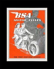 1945 BSA Motorcycles the First