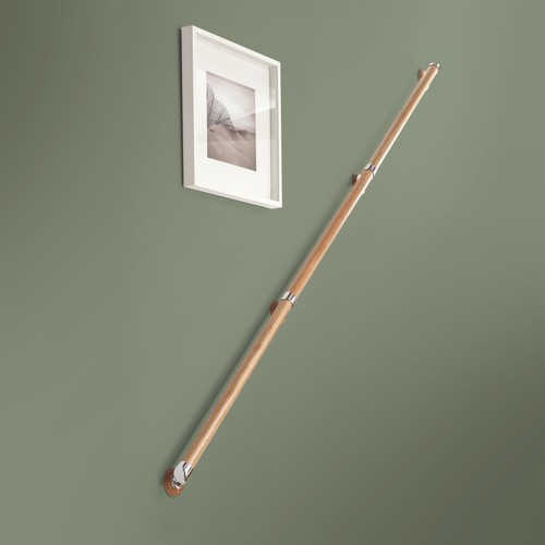 Stair handrail oak pine - in, or