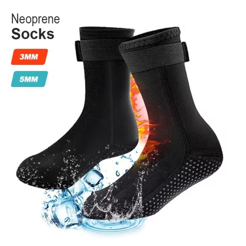3mm 5mm water socks - water, neoprene