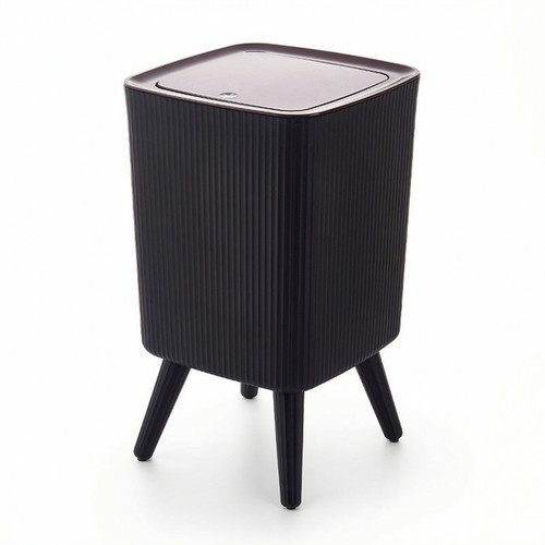 Trash bin with - bin, legs