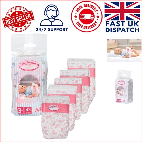 Baby annabell pack - nappies,