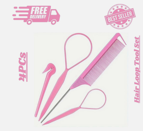 4pcs topsy tail hair - 4pcs,