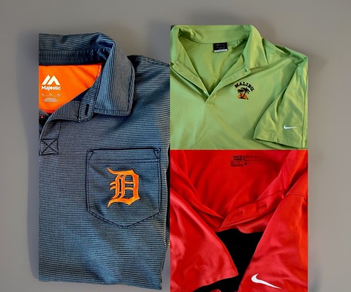 Mens golf polos majestic - xl,