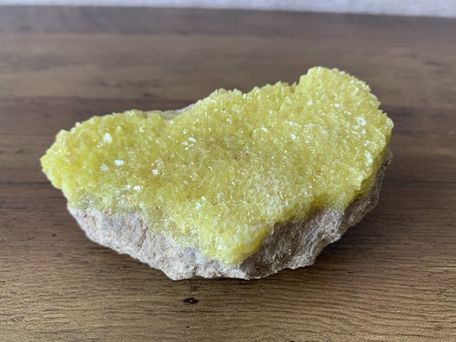 Natural sulphur crystal - natural,