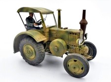 MINIART 1/35 GERMAN TRACTOR D8506 with Trailer & Driver Figure