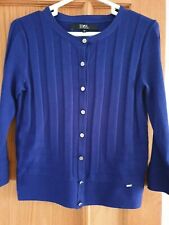 Julien Macdonald cardigan Size 10 Worn once Cobalt Blue