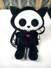 Skelanimals Black Cat Plush