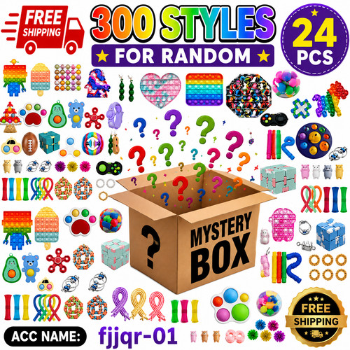 24pcs random fidget - 24pcs,