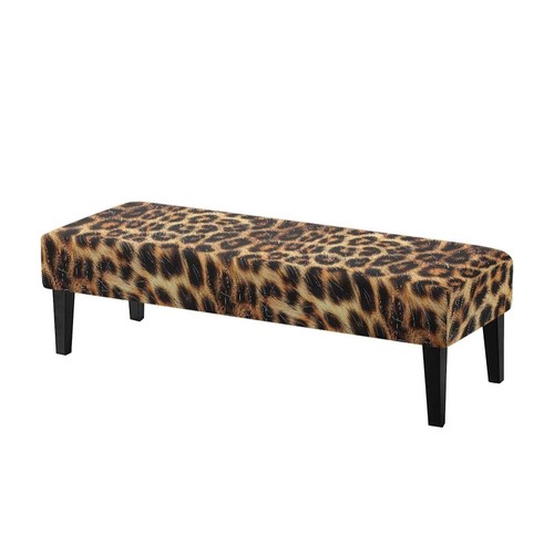 Dining bench covers leopard - dining, covers,leopard