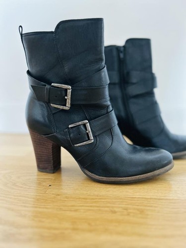 Women clarks black leather - clarks,