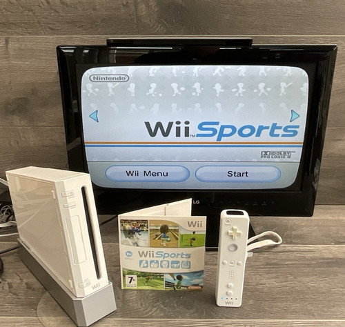 Nintendo wii bundle white - nintendo,