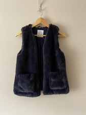 Zara Kids Faux Fur Gilet Size
