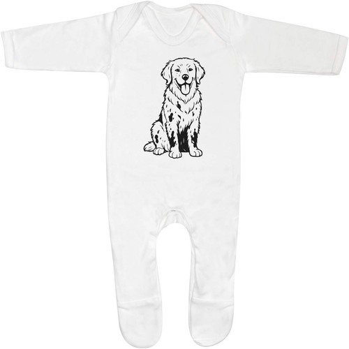 Muddy golden retriever - 'muddy, baby