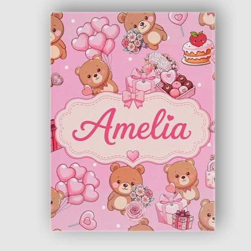 Canvas wall art custom - art, name