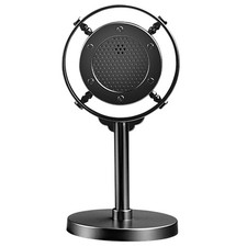 Vintage Microphone Model Broadcast Photography Background Decorative Prop