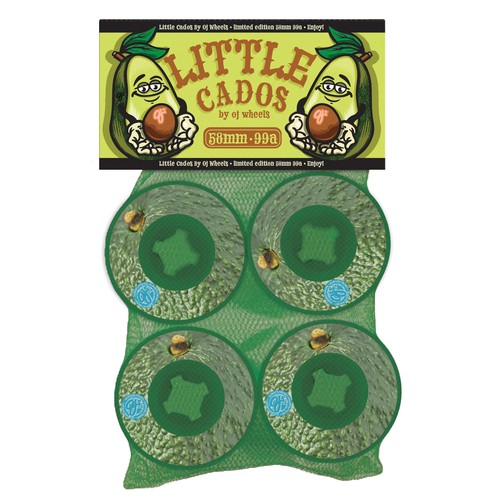 Skateboard wheels 58mm - oj,