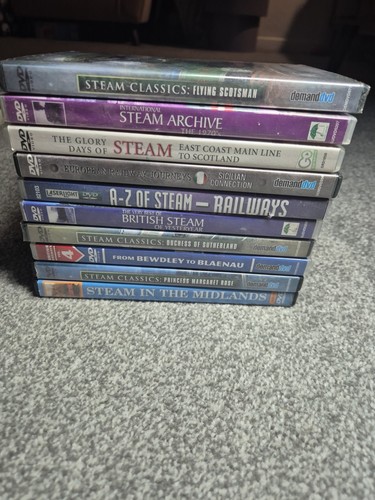 Railway steam dvd s - x,