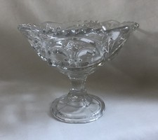 Vintage Clear Glass Cut